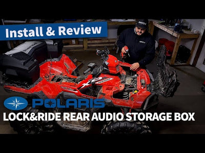 Polaris Lock & Ride Rear Audio Storage Box - Install & Review